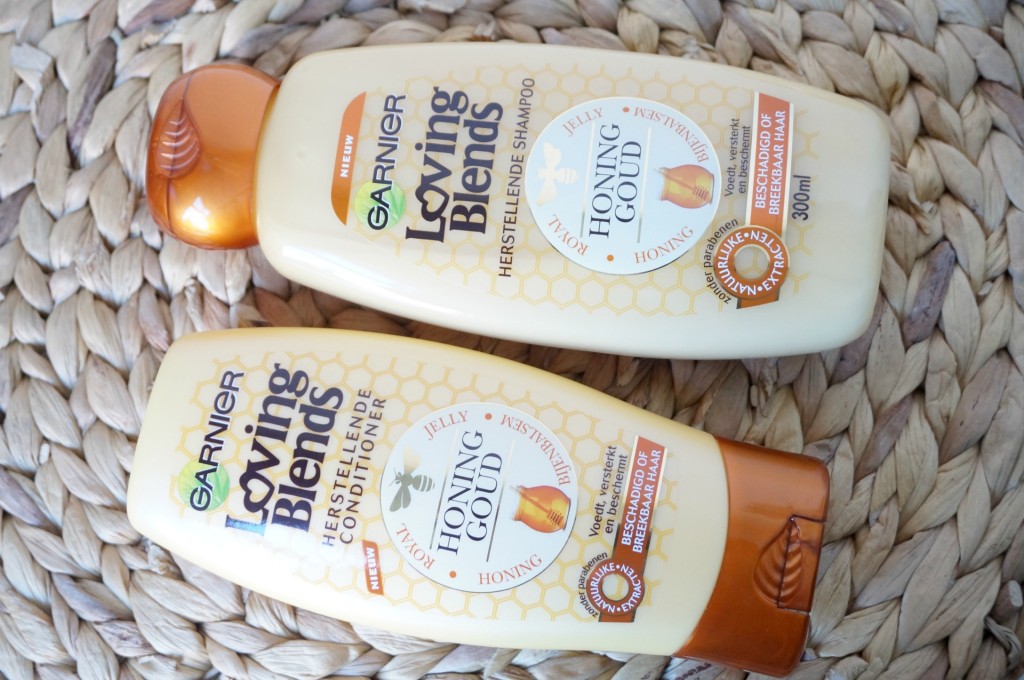 Garnier Loving Blends Honing Goud shampoo & conditioner