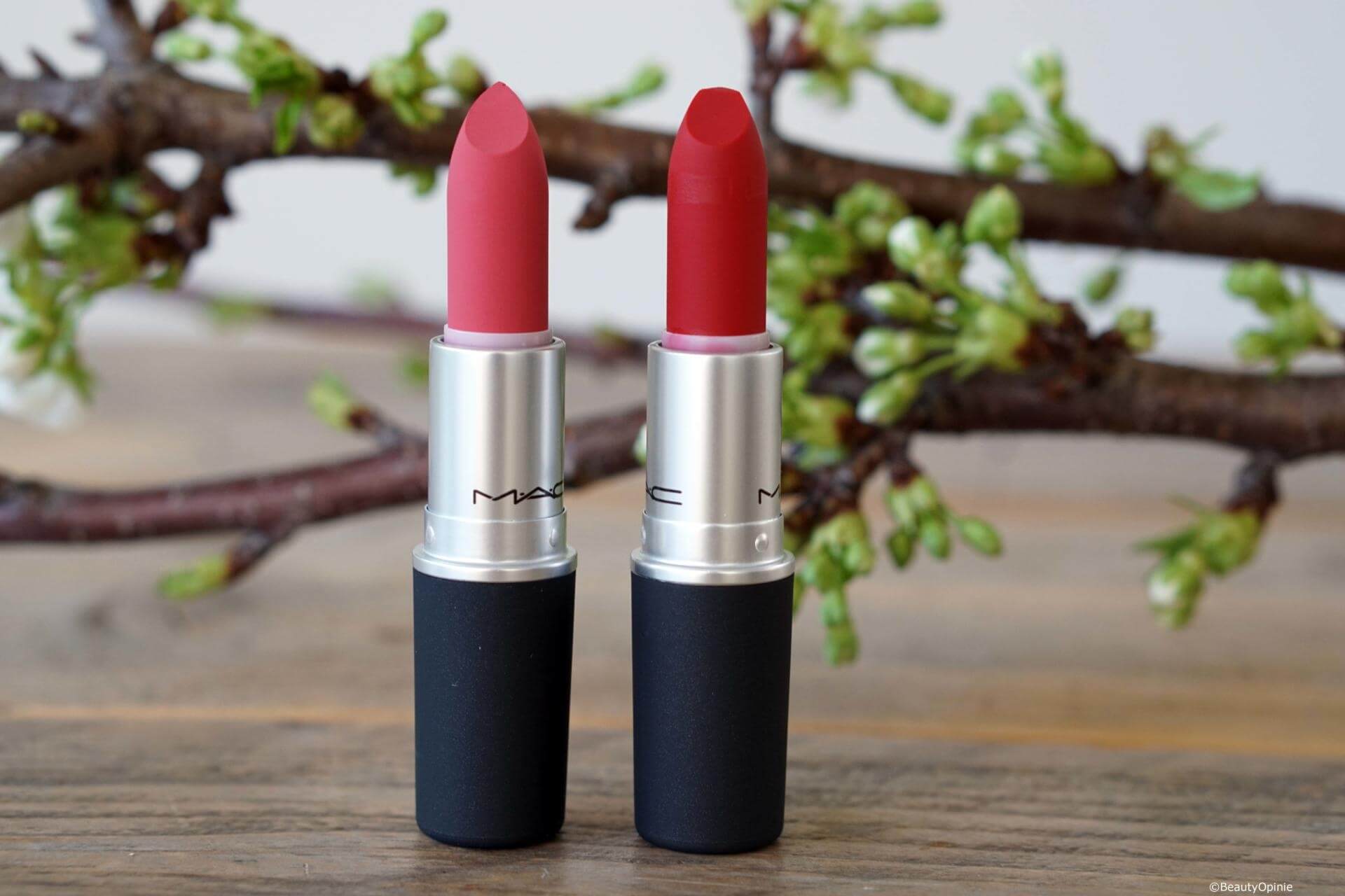 MAC Powder Kiss lipsticks