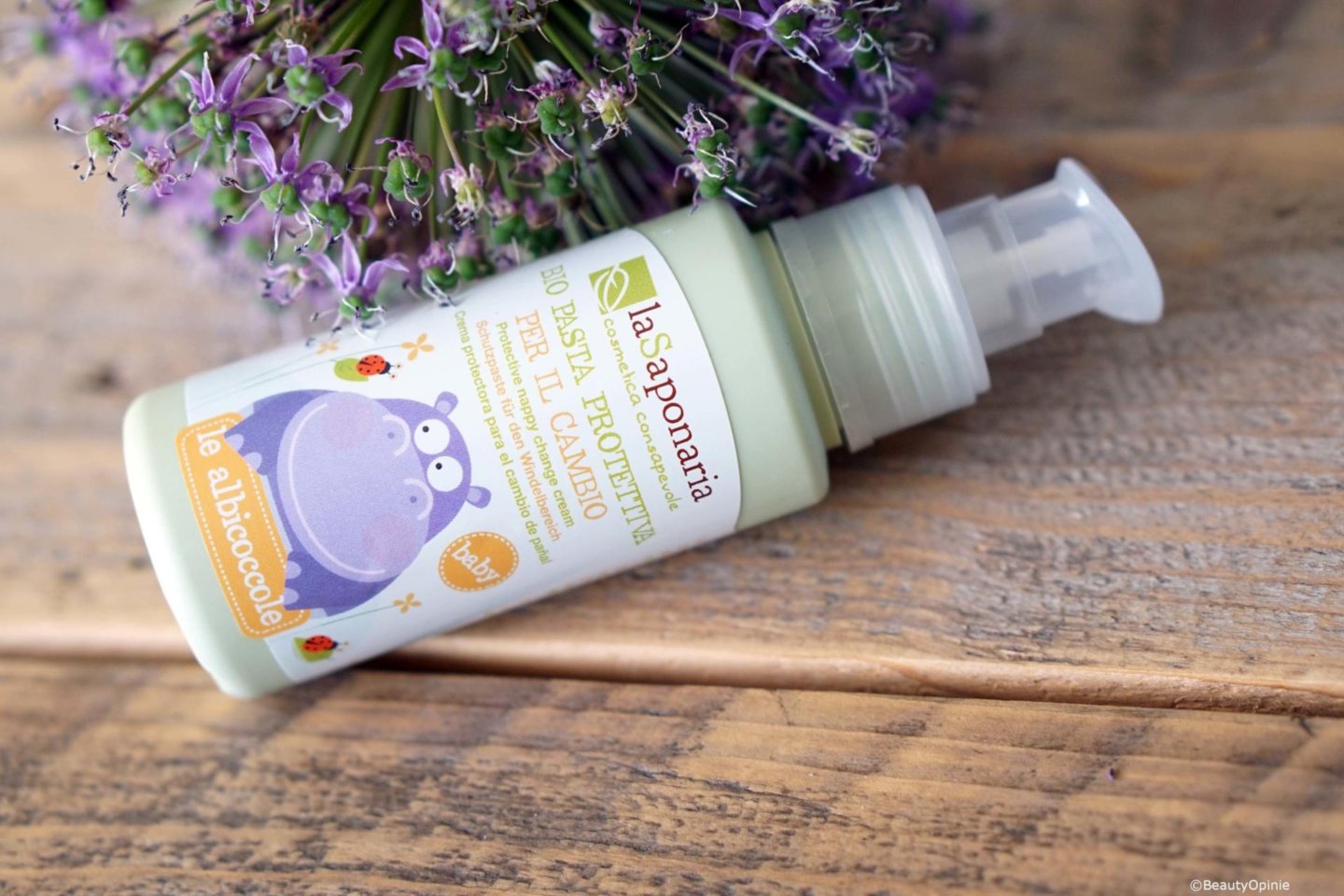 review La Saponaria crème voor de babybillenhuid