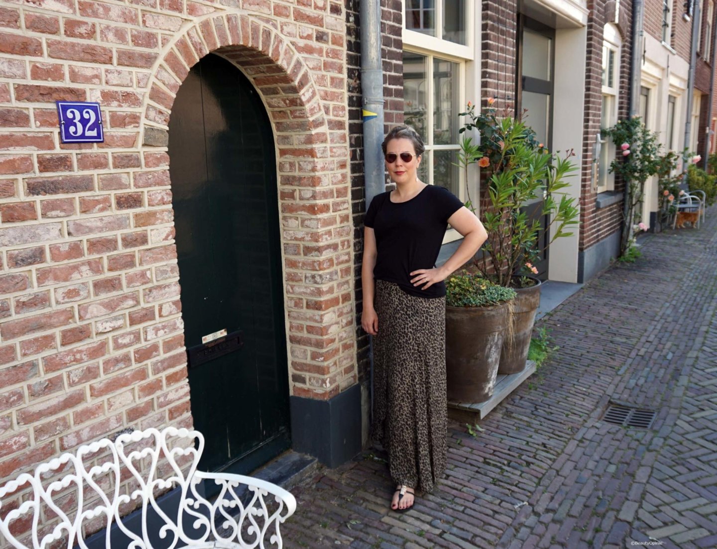 zomerse outfit of the day met rok van costes