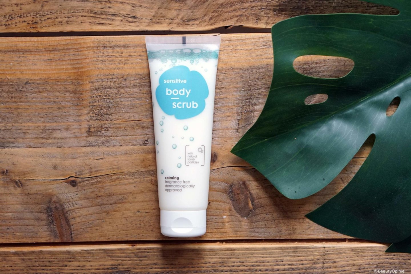 review Sensitive bodyscrub zonder parfum van Hema