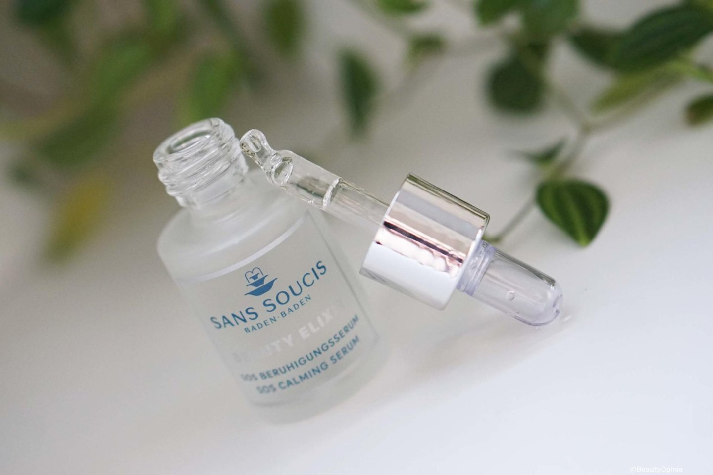 ingredienten SOS calming serum. van sans soucis