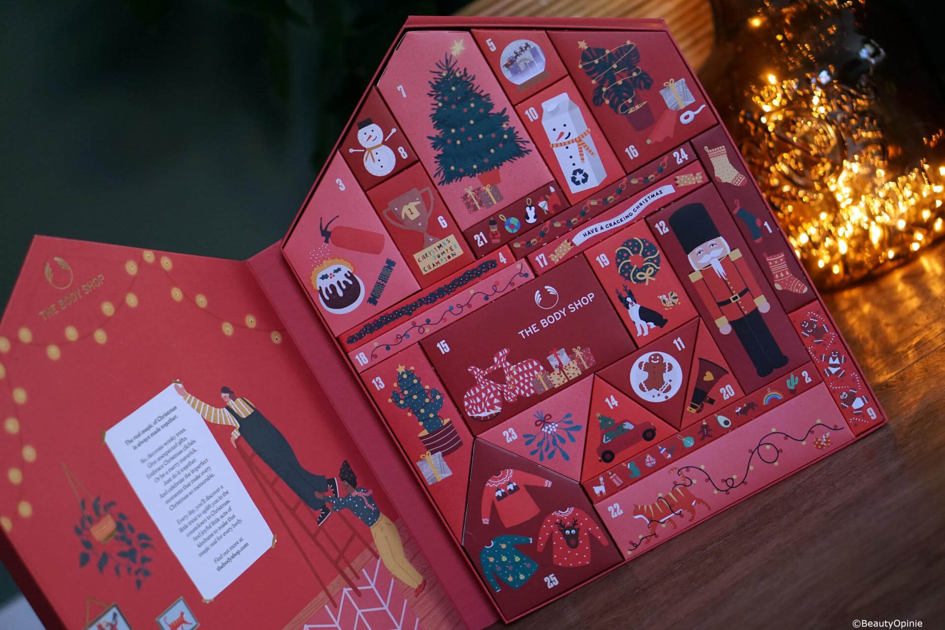 Unboxing the body shop adventskalender big