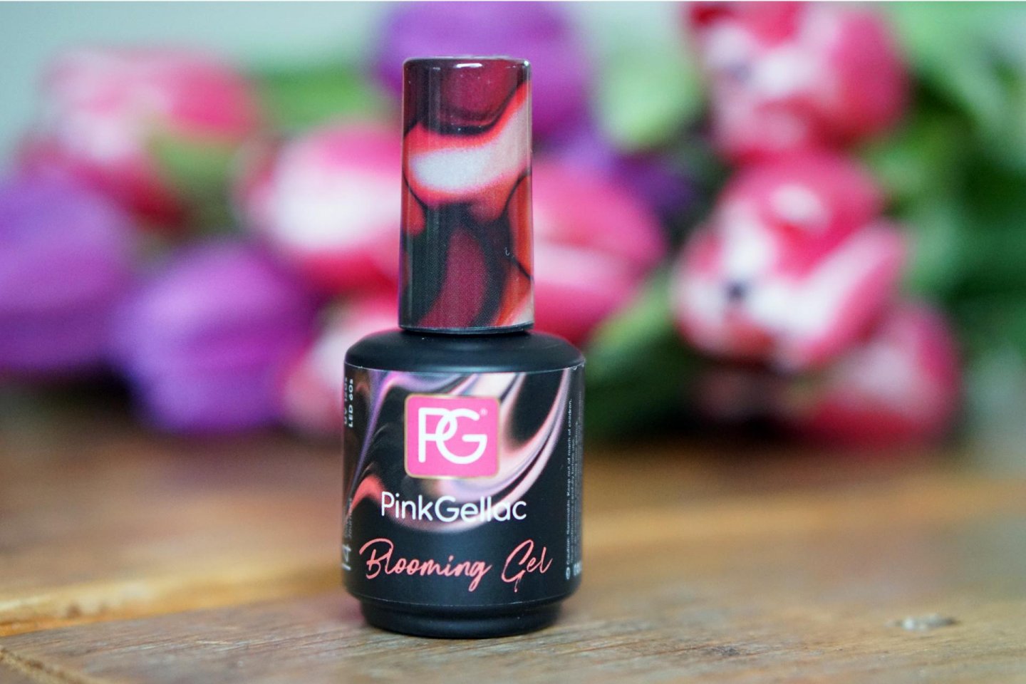 ervarigen met blooming gel van pink gellac