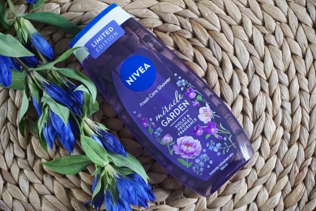 NIVEA Douchegel Miracle Garden Violet & Pioenroos douchegel