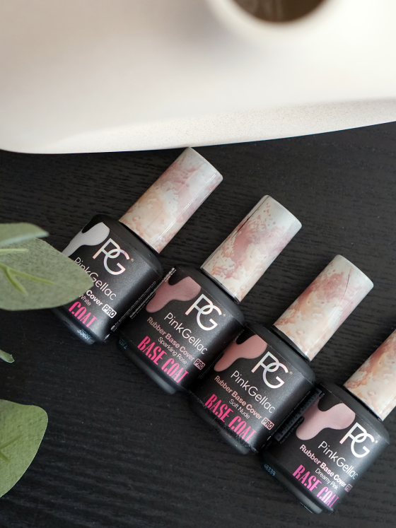 nieuwe kleuren rubber base van pink gellac