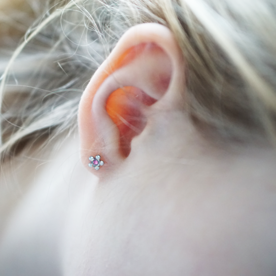 oorbellen bij baby's