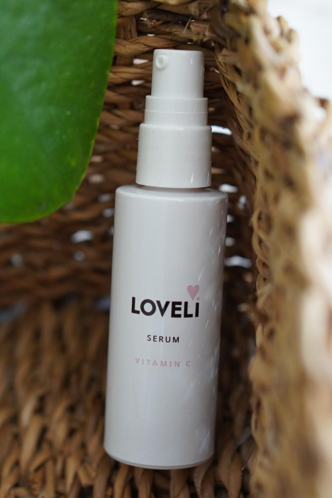 loveli skincare producten met niacinam