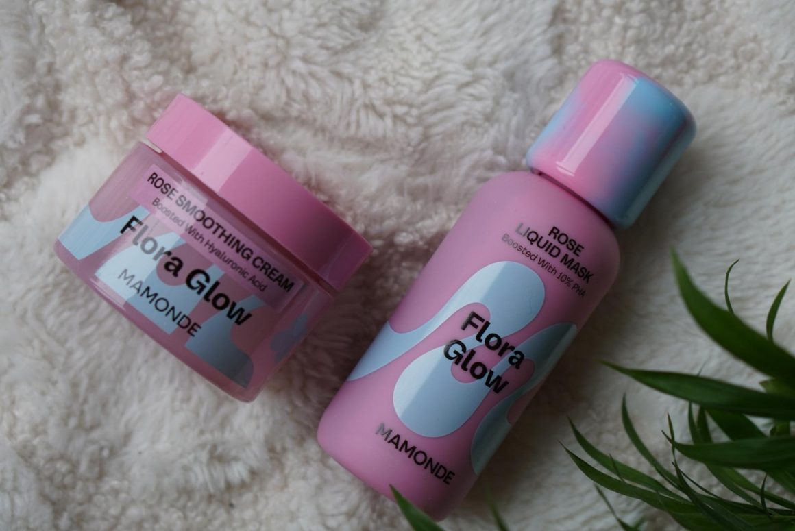 Mamonde Flora Glow Rose masker (2)
