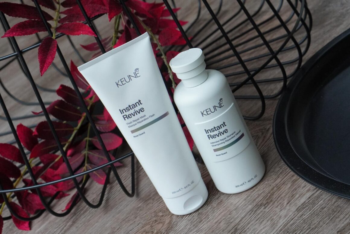 Keune Instant Revive Flash Repair Masker en shampoo als combinatie
