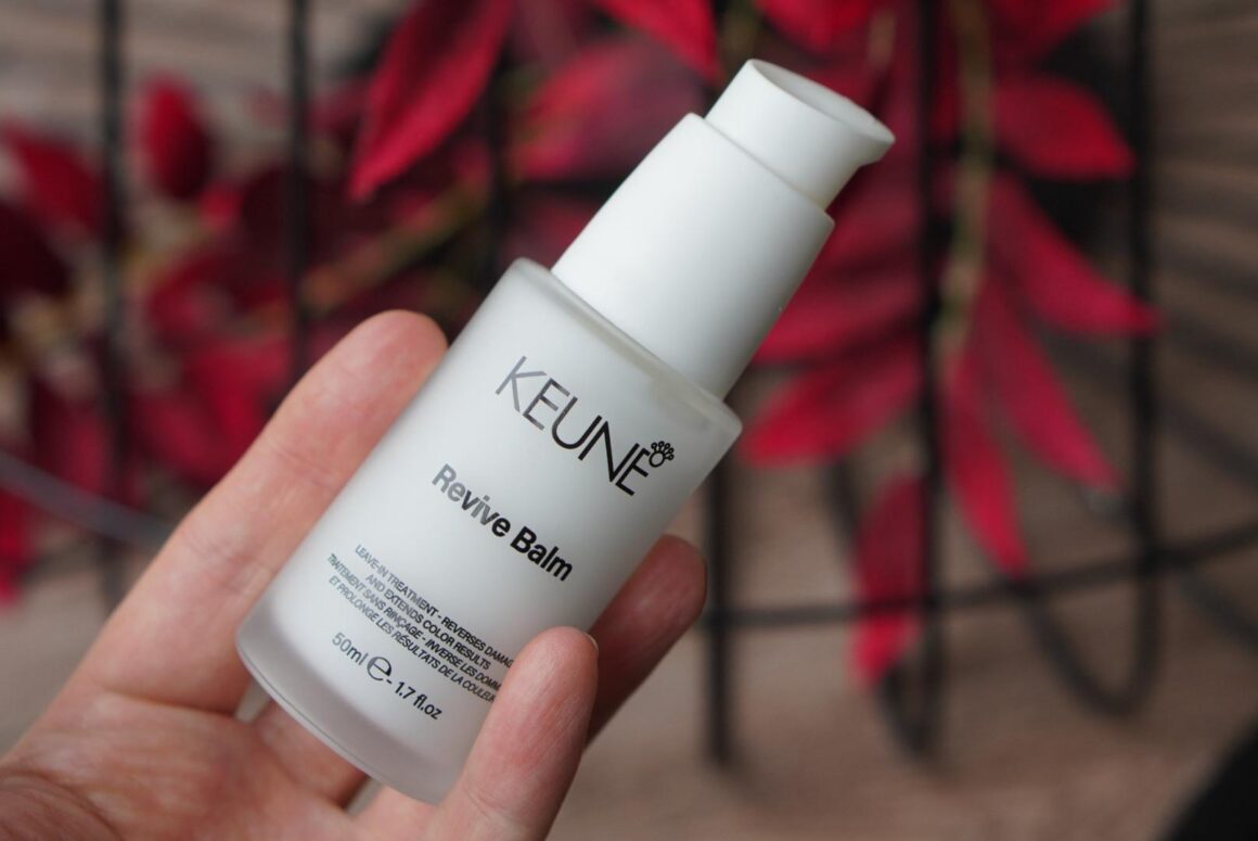 glazen flesje Keune Revive Balm