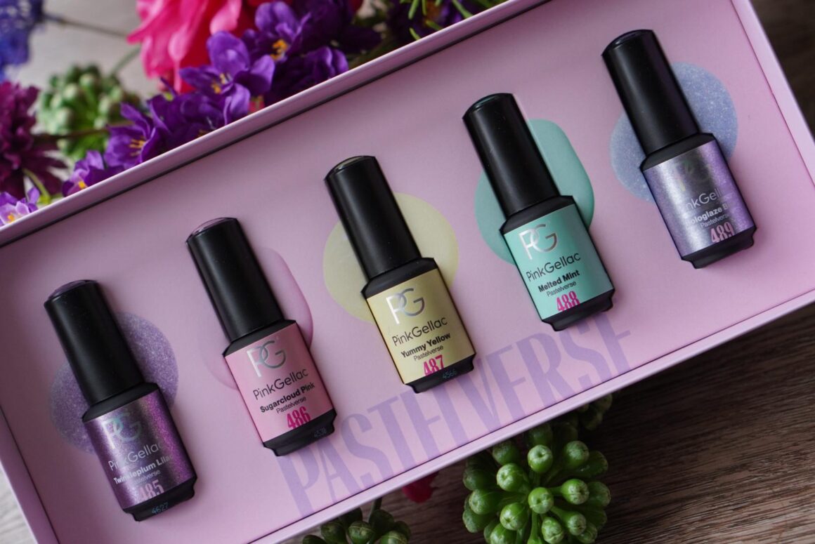 pastel kleurtjes van pink gellac